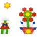 Дерев'яний конструктор Viga Toys Кольорова мозаїка, 250 ел. (50065) title=