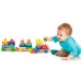 Іграшка каталка-пірамідка Viga Toys Барвистий паровозик (50089) title=