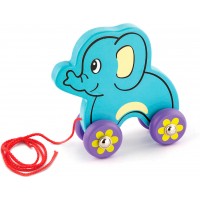 Дерев'яна іграшка каталка Viga Toys Слоник (50091)