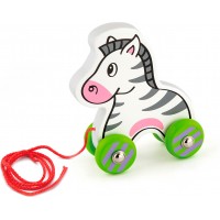 Деревянная игрушка каталка Viga Toys Зебра (50093)