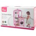 Детская деревянная кухня Viga Toys бело-розовая (50111) title=
