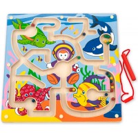 Деревянная магнитная игра Viga Toys Подводный мир (50123)