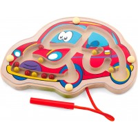 Настольная магнитная игра Viga Toys Машинка (50163)