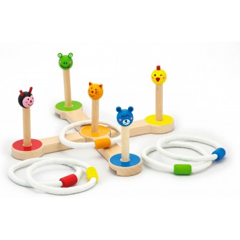 Дитячий ігровий набір Viga Toys Кидання кільця (50174)