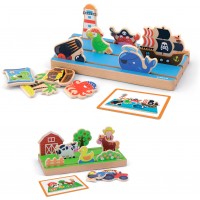 Деревянный игровой набор Viga Toys Пространство и расстояние (50183)