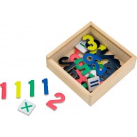Магнітні цифри та знаки Viga Toys, 37 шт. (50325)