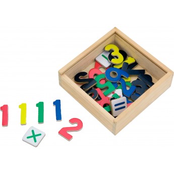 Магнітні цифри та знаки Viga Toys, 37 шт. (50325)