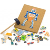 Дерев'яний набір для творчості Viga Toys Робот (50335)