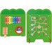 Розвиваючий настінний бізіборд Viga Toys Крокодил, 5 секцій (50346FSC) title=