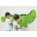 Розвиваючий настінний бізіборд Viga Toys Крокодил, 5 секцій (50346FSC) title=