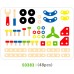 Деревянный развивающий конструктор Viga Toys, 48 эл. (50383) title=