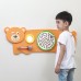 Обучающий настенный бизиборд Viga Toys Медвежонок (50471FSC) title=