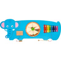 Настенный учебный бизиборд Viga Toys Слоник (50472FSC)