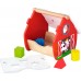Сортер з дерева Viga Toys Веселий будиночок (50533) title=
