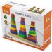 Ігровий набір дерев'яних пірамідок Viga Toys Три фігури (50567) title=