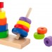 Ігровий набір дерев'яних пірамідок Viga Toys Три фігури (50567) title=