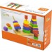 Ігровий набір дерев'яних пірамідок Viga Toys Три фігури (50567) title=