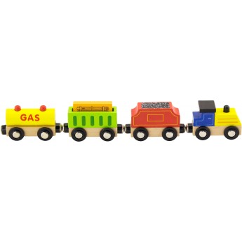 Іграшка вантажний поїзд для залізниці Viga Toys (50820)
