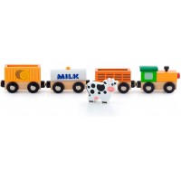 Игрушечный поезд-ферма для железной дороги Viga Toys (50821)