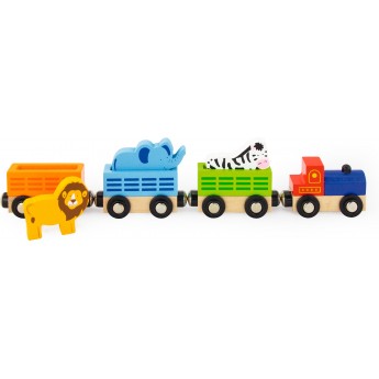 Іграшковий потяг-зоопарк для залізниці Viga Toys (50822)
