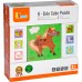 Деревянные кубики-пазлы Viga Toys Фермерские животные (50835) title=