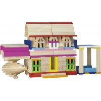 Набор деревянных элементов Viga Toys Архитектурные блоки, 250 шт. (50956)