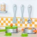 Детская деревянная кухня Viga Toys с посудой (50957) title=