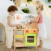 Детская деревянная кухня Viga Toys с посудой (50957) title=