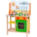 Детская деревянная кухня Viga Toys с посудой (50957) title=