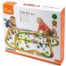 Игровой набор Viga Toys Деревянная железная дорога, 90 эл. (50998) title=
