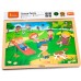 Деревянная рамка-вкладыш Viga Toys Времена года: весна, 24 эл. (51269) title=