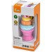 Игрушечное мороженое-пирамидка Viga Toys, розовое (51321) title=