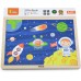 Деревянная рамка-вкладыш Viga Toys В космосе, 24 эл. (51461) title=