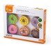 Игрушечная еда Viga Toys Пончики из дерева (51604) title=
