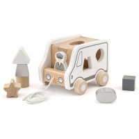 Каталка-сортер з дерева Viga Toys Вантажівка (51612)