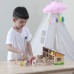 Дерев'яний ігровий набір Viga Toys Будиночок на фермі (51618) title=