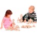 Класичні дерев'яні кубики Viga Toys 100 шт. (51623) title=