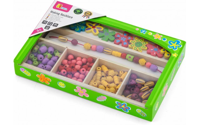 Набор для творчества Viga Toys Ожерелье из цветов, 194 эл. (52730)