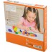 Деревянные пазлы с буквами и числами Viga Toys Собери черепаху (55250) title=