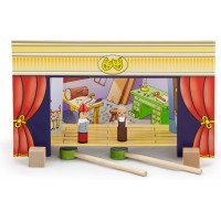 Ігровий дерев'яний набір Viga Toys Театр з магнітами (56005)