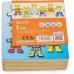 Игровой набор деревянных пазлов Viga Toys Гардероб мишки (56401) title=