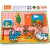 Рамка-вкладиш з дерева Viga Toys Домашні улюбленці (56440) title=