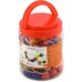 Дерев'яна гра-шнурівка Viga Toys Кольорові намистини, 90 шт. (58304) title=