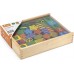 Игра-шнуровка из дерева Viga Toys Веселые фигурки (58505) title=
