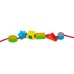 Игра-шнуровка из дерева Viga Toys Веселые фигурки (58505) title=