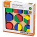Развивающий пазл-сортер Viga Toys Части фигур из дерева (58573) title=