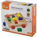 Дерев'яна каталка-сортер Viga Toys Візок з фігурами (58583) title=