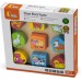 Развивающий пазл-сортер Viga Toys Фигуры и зверята из дерева (59585) title=