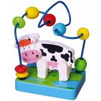 Игрушка пальчиковый лабиринт Viga Toys Коровка (59661)