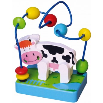 Игрушка пальчиковый лабиринт Viga Toys Коровка (59661)